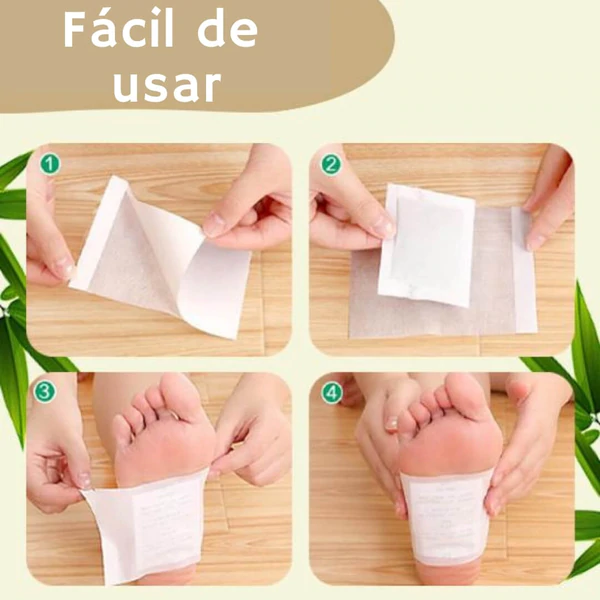 Herbalic Adesivo Detox Pés- Kit 10 peças