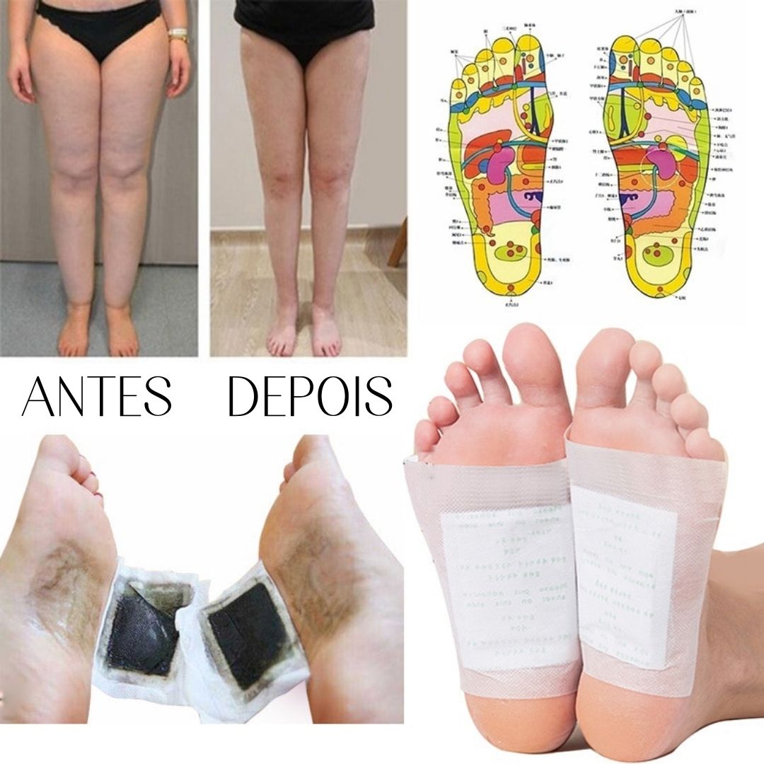 Herbalic Adesivo Detox Pés- Kit 10 peças
