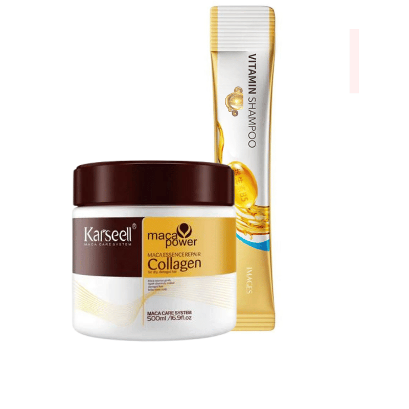 Máscara Capilar Kai'seell - OFERTA DE PÁSCOA (50% DE DESCONTO) + Shampoo Ultra Vitamínico de Brinde