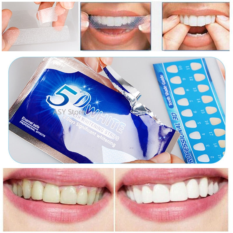 DearBeauty ®️- Fitas de Clareamento Dental
