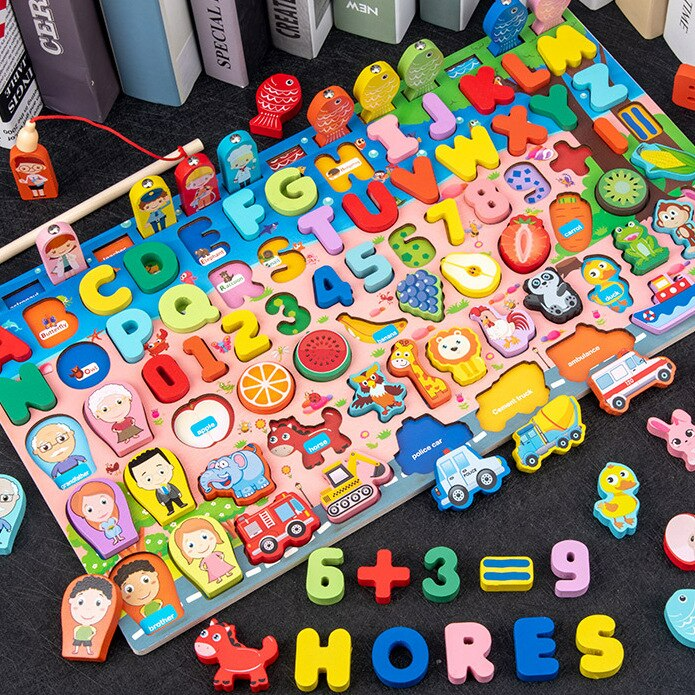 Brinquedo Educacional Sensorial- Pré Escola